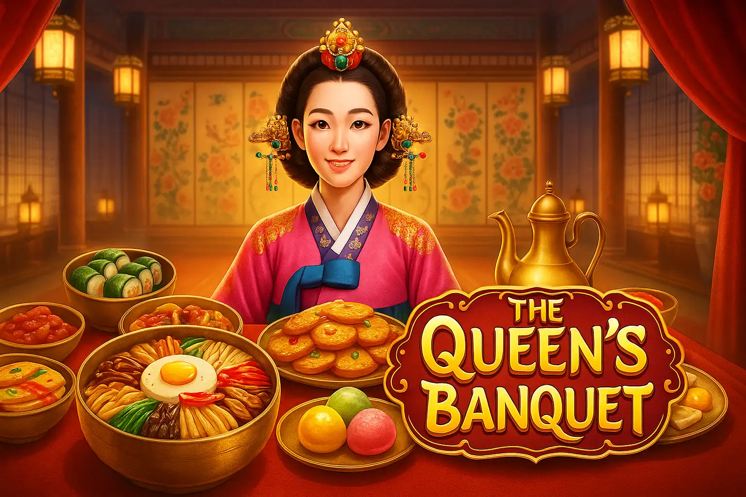 073BET Slots The Queen’s Banquet